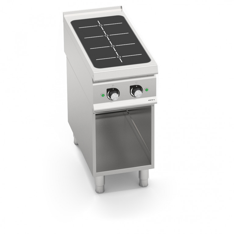 INDUCTION RADIANT HOTPLATE ON CABINET