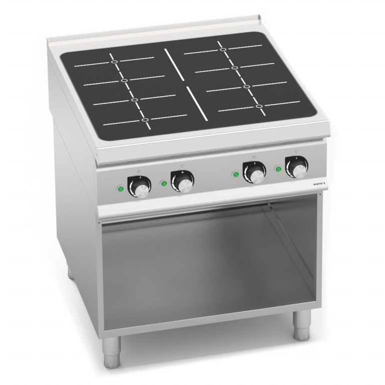INDUCTION RADIANT HOTPLATE ON CABINET