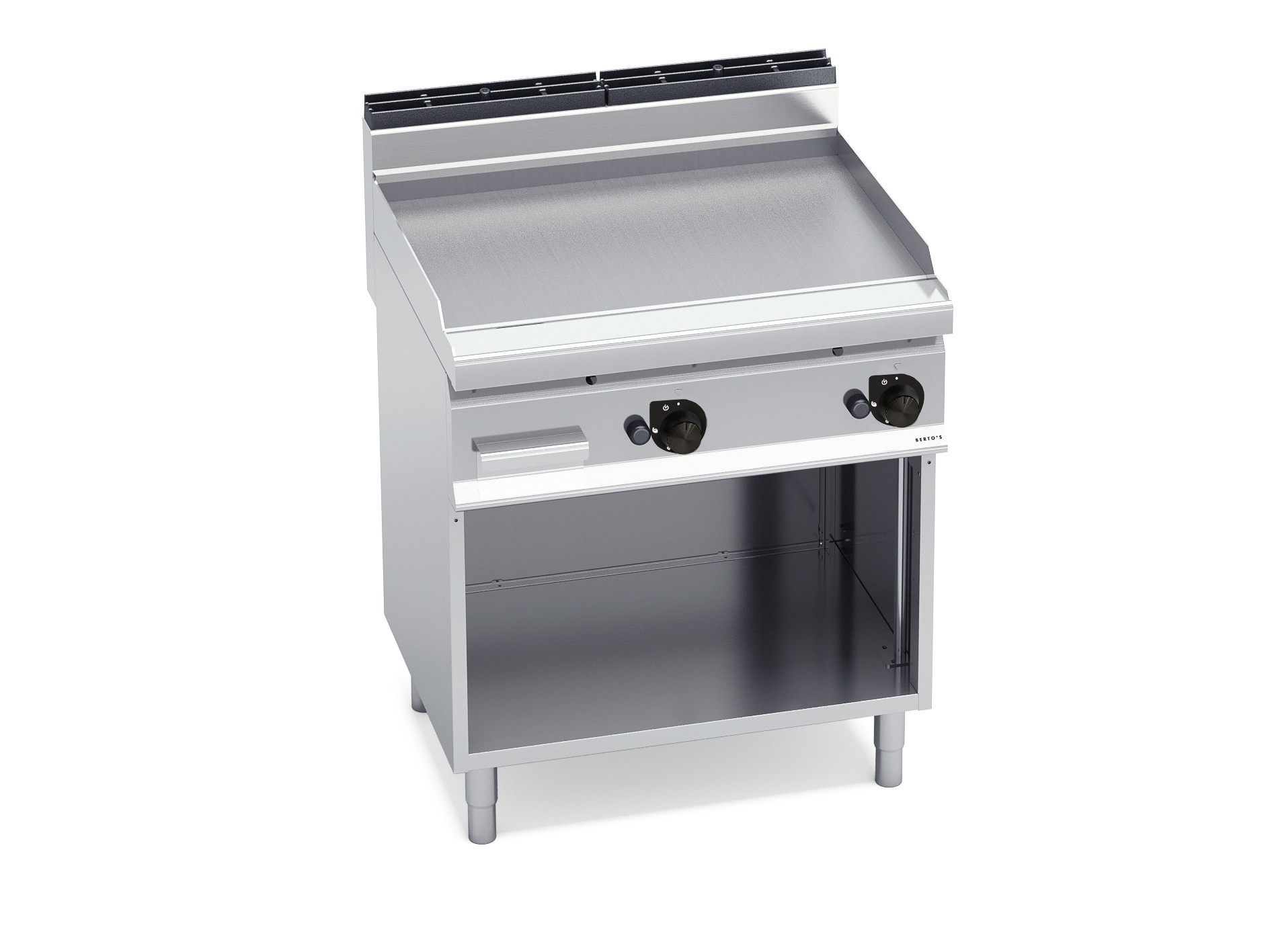 SMOOTH GAS GRIDDLE WITH CABINET - 18302500 - Commercial