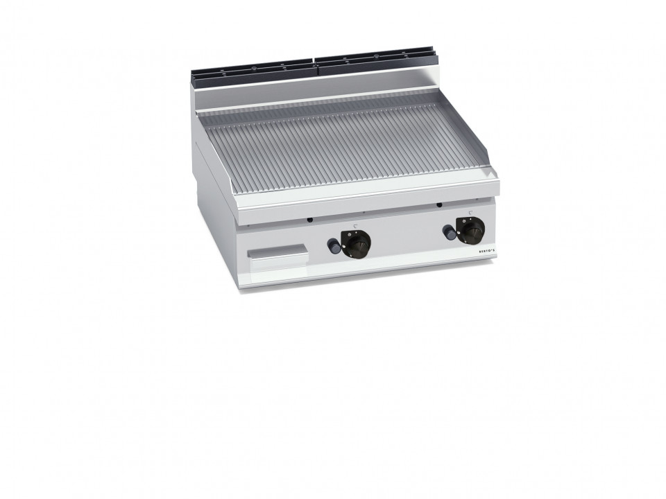 GRILLADE À GAZ RAINURÉE À POSER