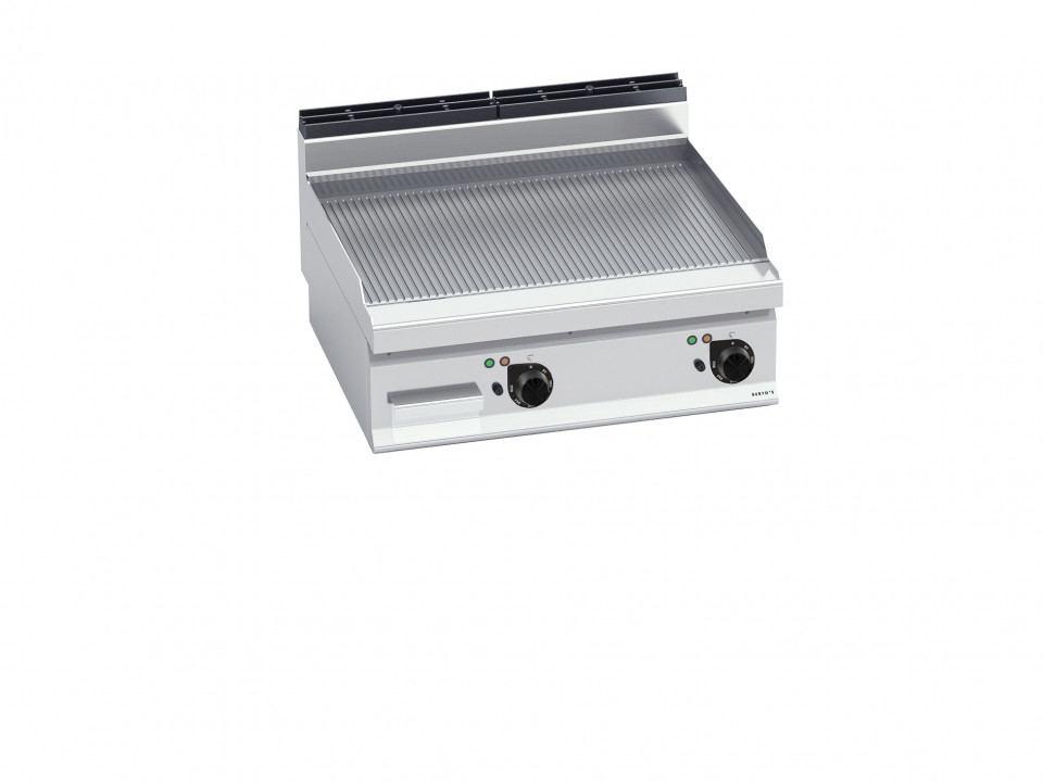 FRYTOP ELETTRICO RIGATO DA BANCO