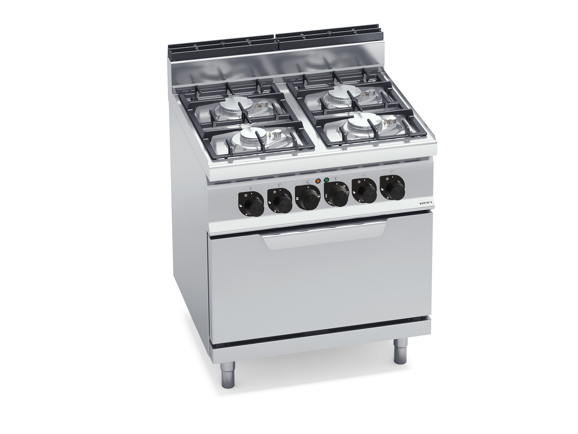 Steel 4 burner stove hotsell