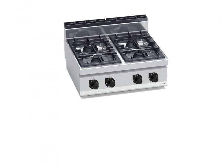 CUCINA A GAS 4 FUOCHI DA BANCO