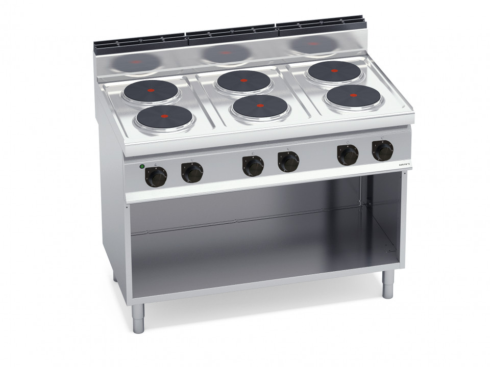 COCINA 6 PLACAS REDONDAS CON MUEBLE