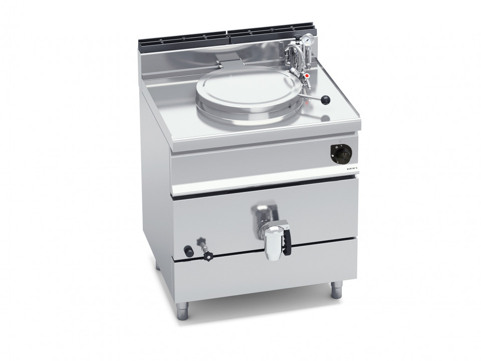GAS BOILING PAN - INDIRECT HEATING