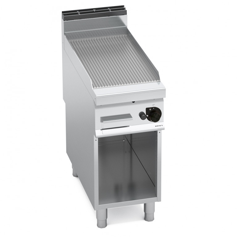 GRILLADE À GAZ NERVURÉE SUR MEUBLE