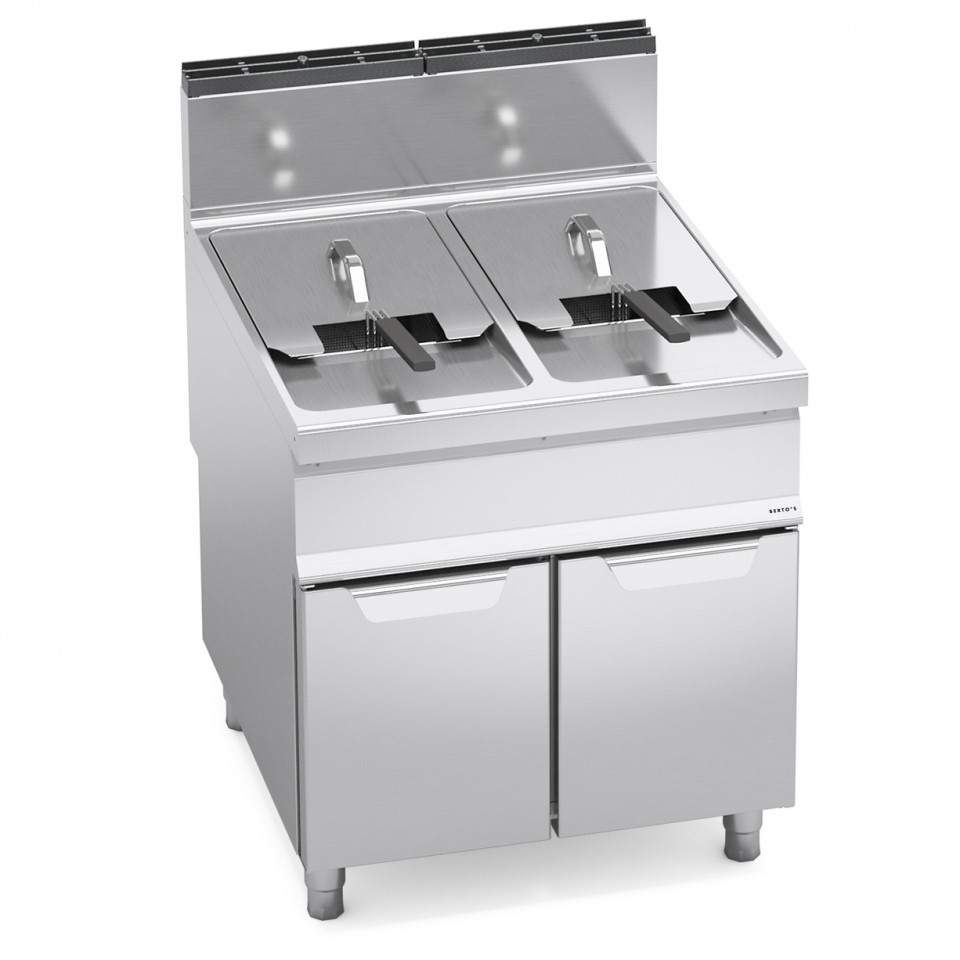 GAS FRYER 20+20 LITERS