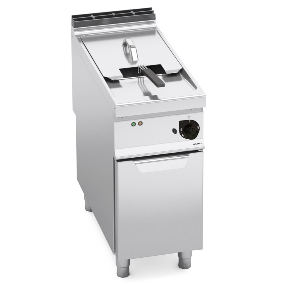 18L ELECTRIC FRYER ON CABINET