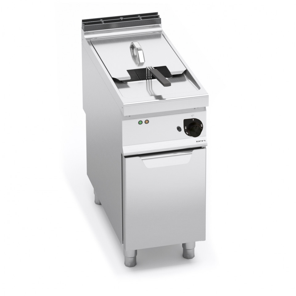 22 L ELECTRIC FRYER ON CABINET