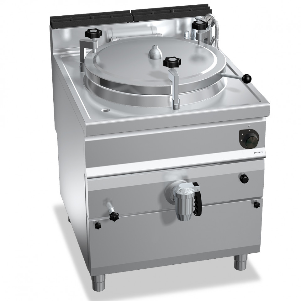 MARMITA GÁS AQUECIMENTO INDIRECTO 200 L (AUTOCLAVE)