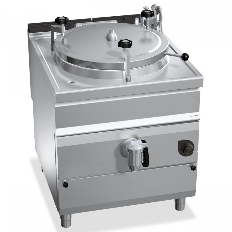 PENTOLA RISCALDAMENTO INDIRETTO A VAPORE 200 L (AUTOCLAVE)
