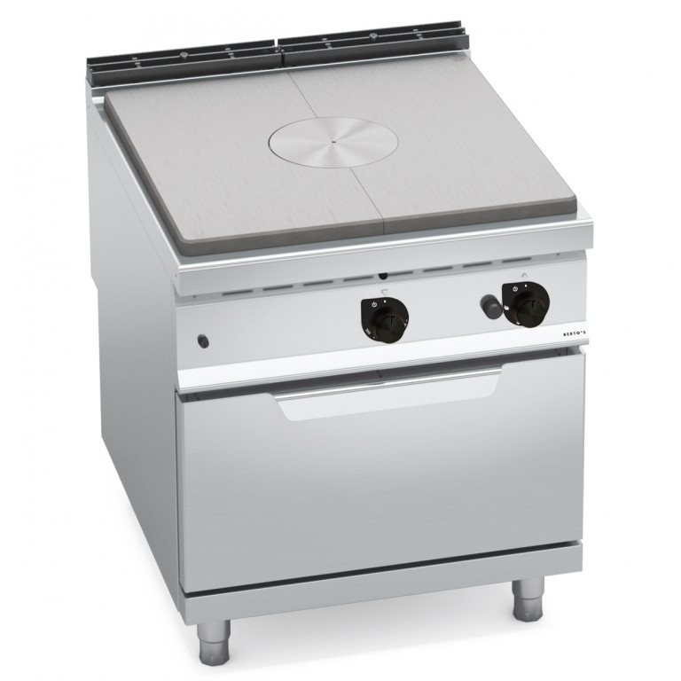 GAS SOLID TOP ON 2/1 GAS OVEN