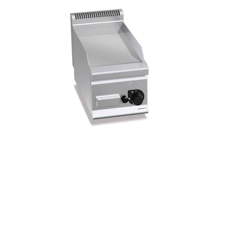 GAS HARD CHROME PLATED GRIDDLE (COUNTER TOP)