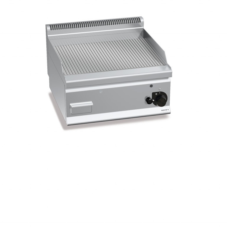 GRILLADE À GAZ RAINURÉE À POSER