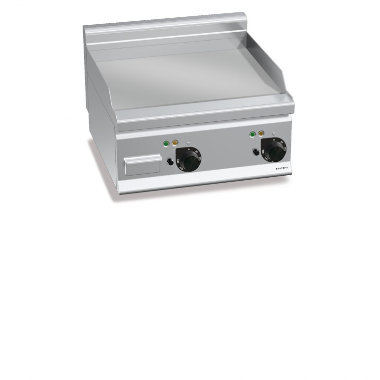 FRY TOP ELETTRICO LISCIO AL CROMO TOP