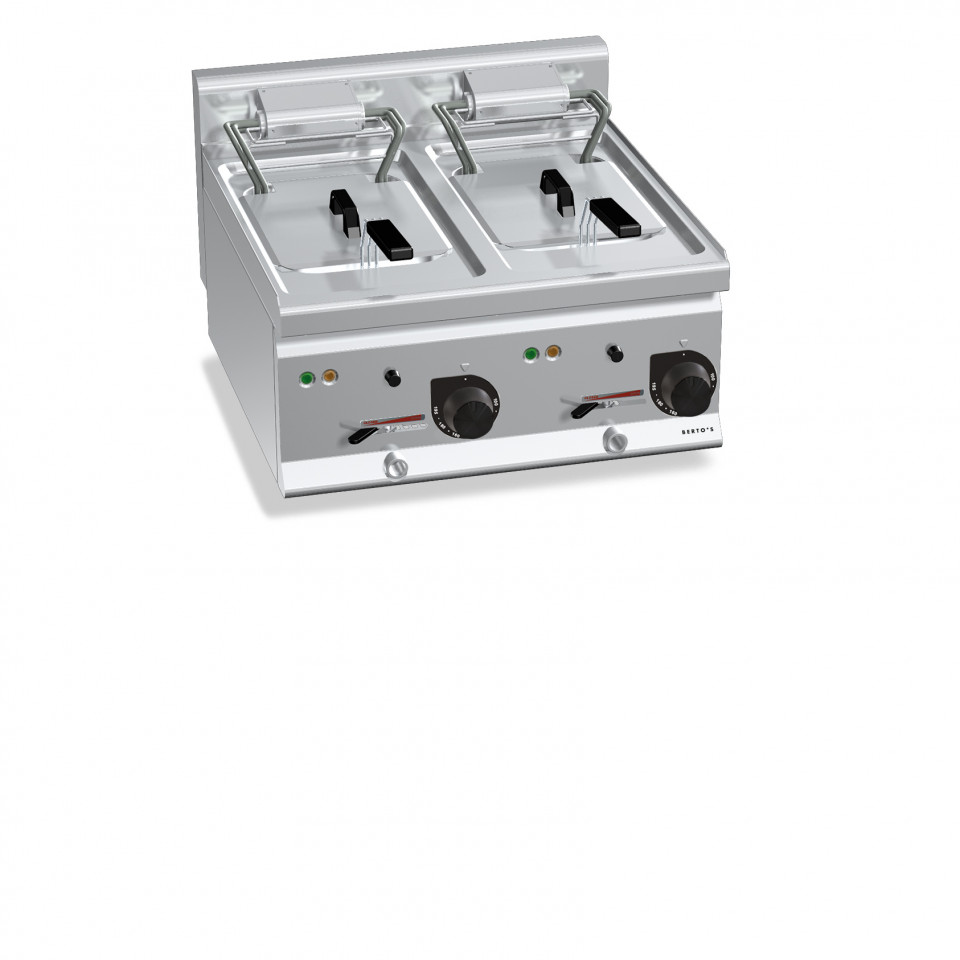 FREIDORA ELÉCTRICA DE BANCO 10 + 10 L