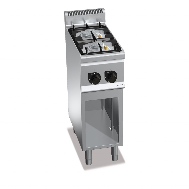 CUCINA A GAS 2 FUOCHI SU VANO
