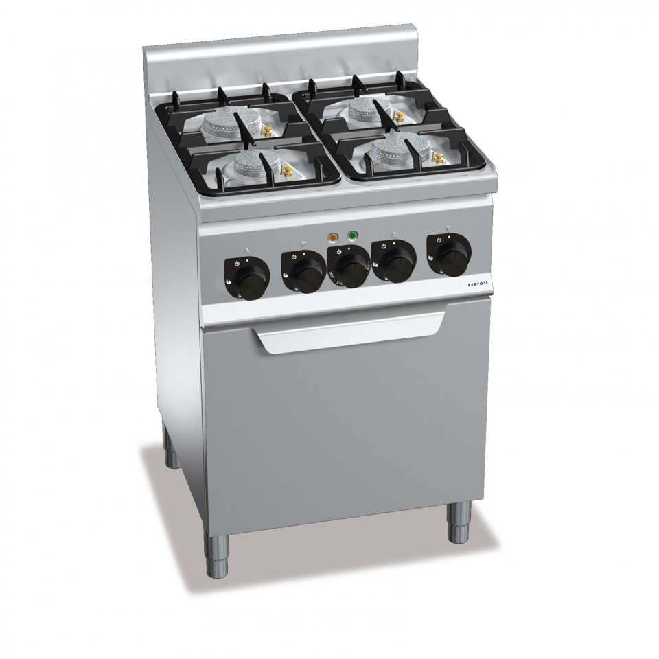 COCINA 4 FUEGOS CON HORNO ELÉCTRICO 1/1 COCINA 4 FUEGOS CON HORNO ELÉCTRICO 1/1