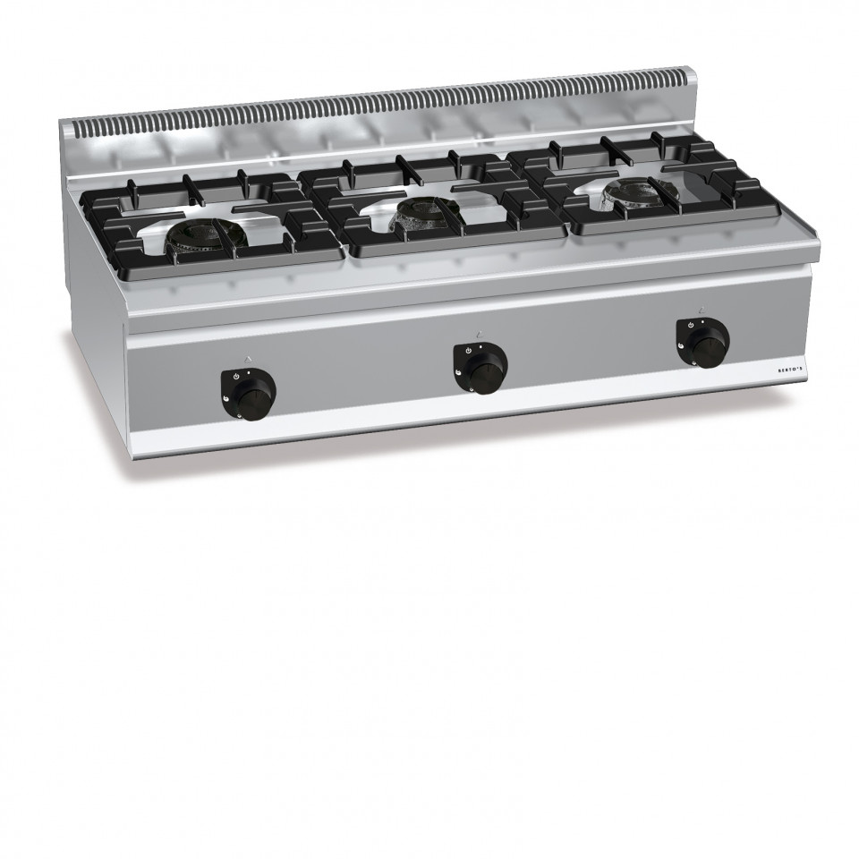 3-BURNER GAS STOVE 3-BURNER GAS STOVE