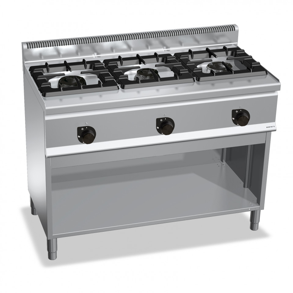 3-BURNER GAS STOVE WITH CABINET 3-BURNER GAS STOVE WITH CABINET