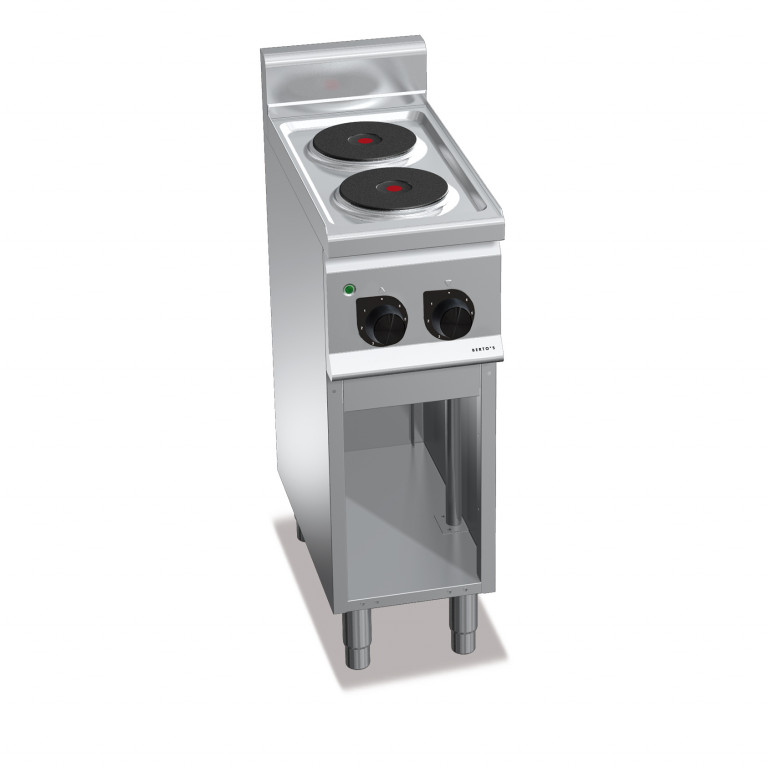 2 ROUND PLATE ELECTRIC STOVE WITH CABINET
