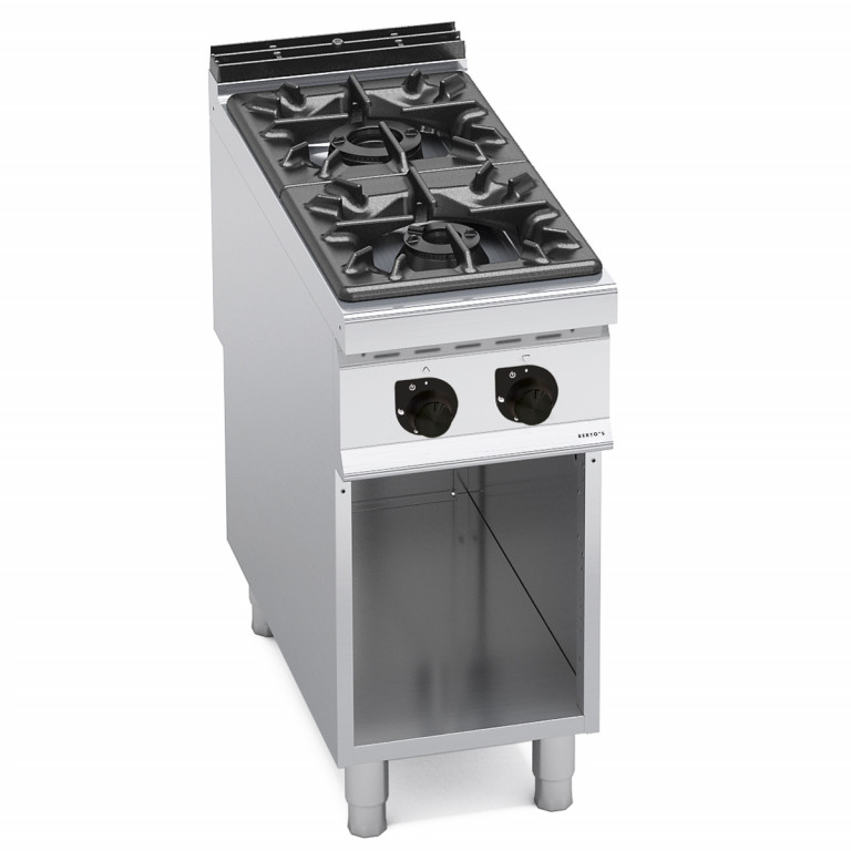 CUCINA A GAS 2 FUOCHI SU VANO