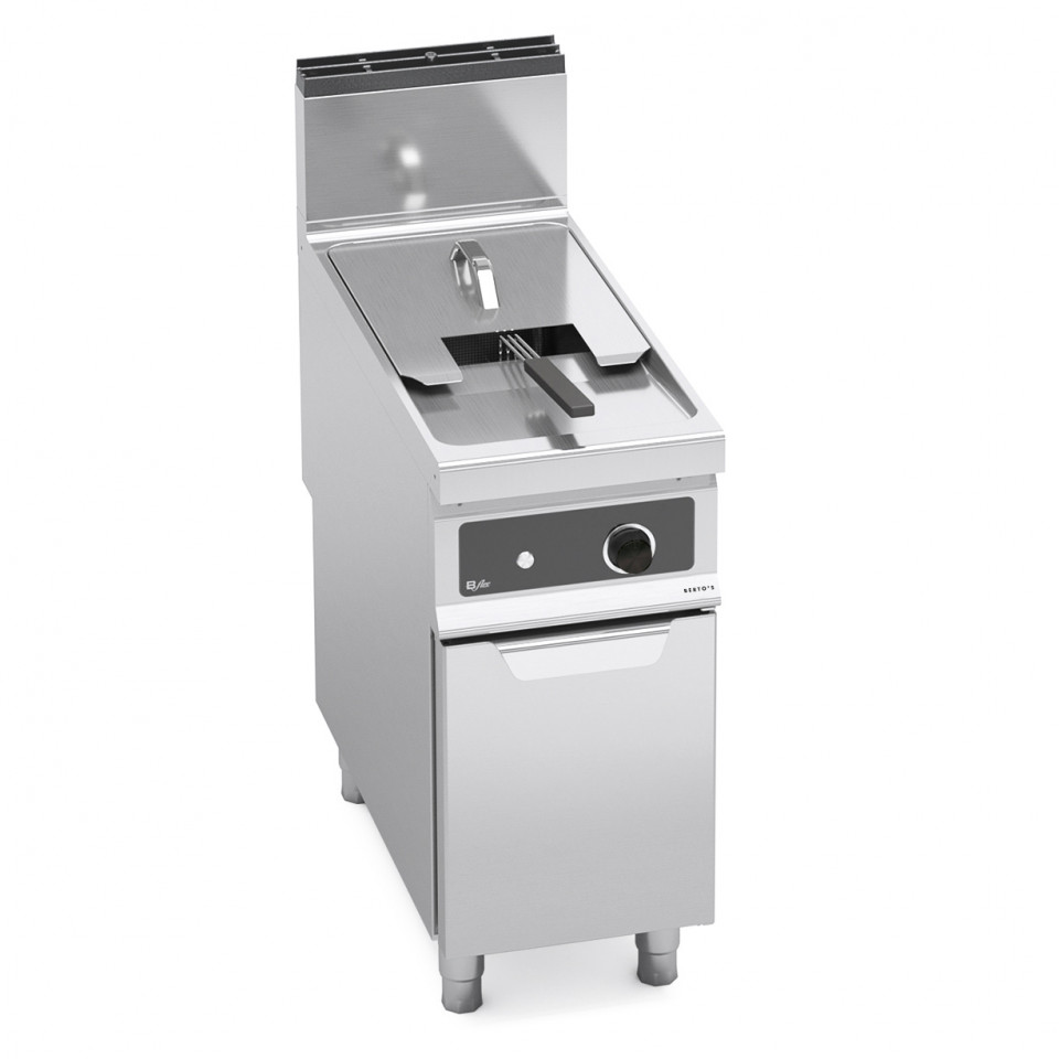 GAS FRYER - SINGLE TANK 20 LITERS (BFLEX CONTROLS) GAS FRYER - SINGLE TANK 20 LITERS (BFLEX CONTROLS)