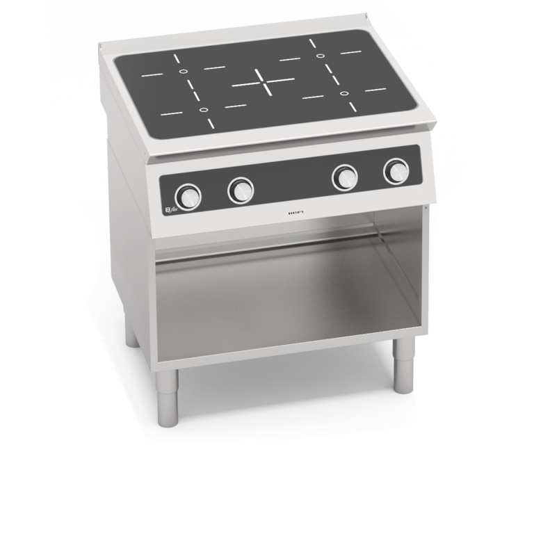 FOURNEAU &Agrave; INDUCTION 4 ZONES SUR MEUBLE - COMMANDES ELECTRONIQUES BFLEX