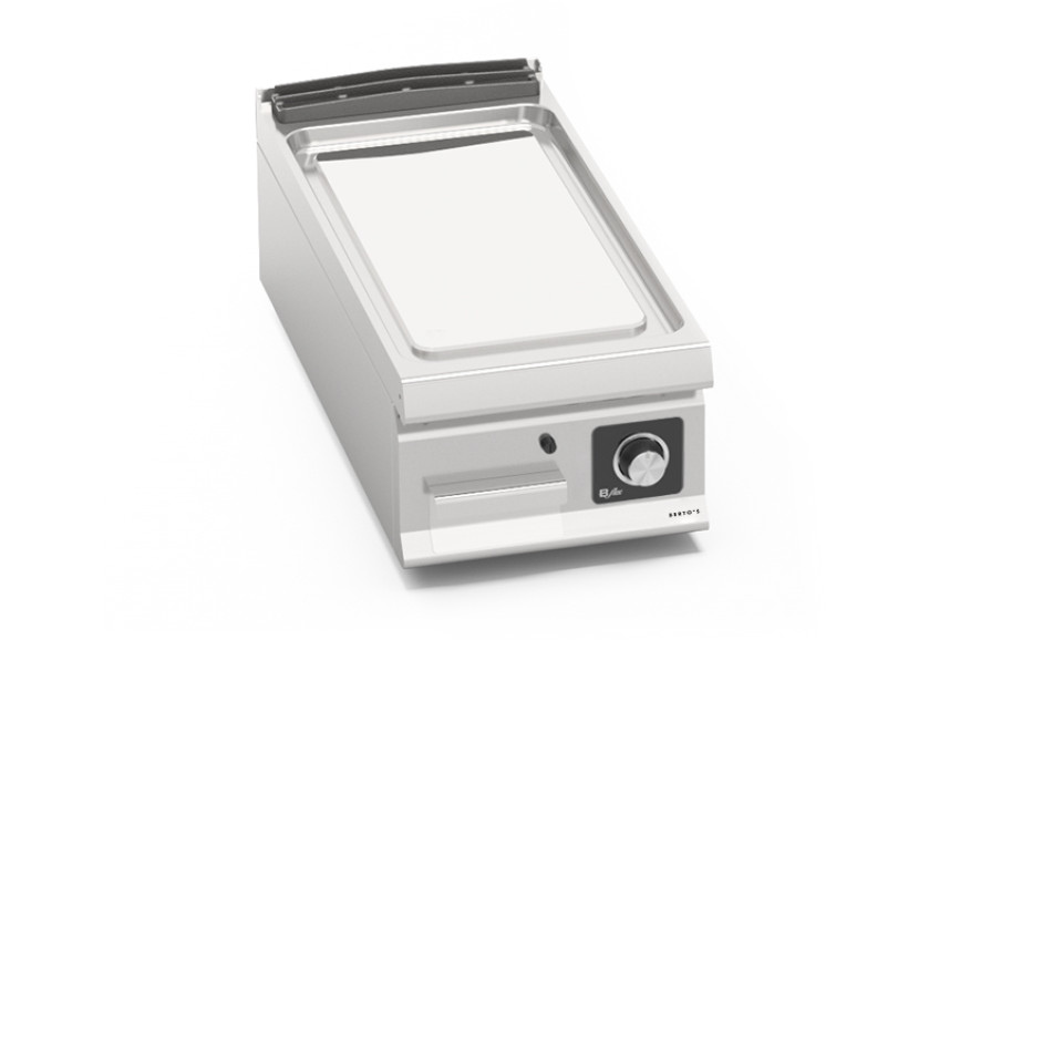 PLANCHA EL&Eacute;CTRICA - PLACA LISA DE ACERO INOXIDABLE - MANDOS BFLEX