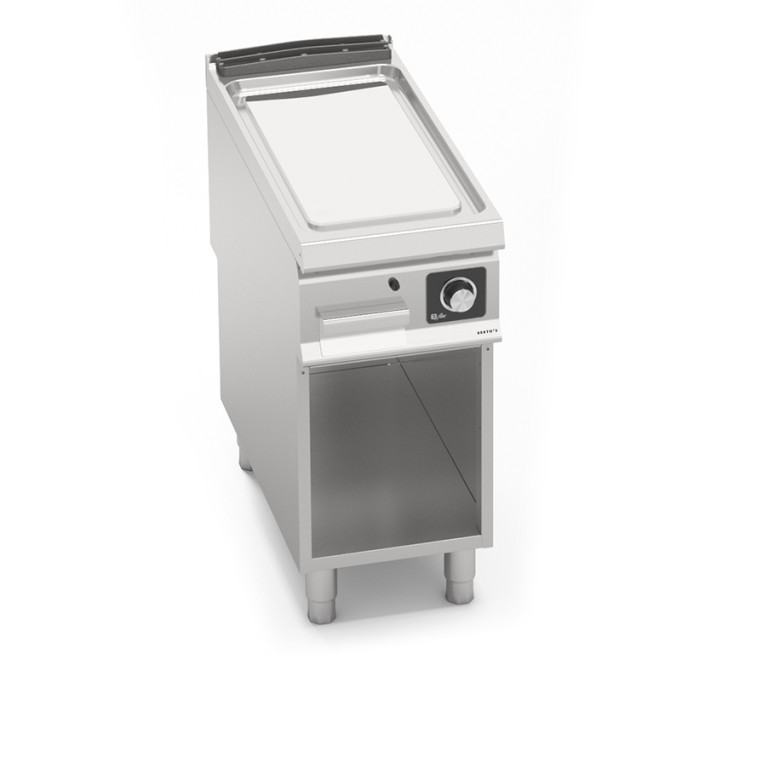 FRY TOP ELETTRICO SU VANO - PIASTRA LISCIA IN ACCIAIO INOX - COMANDI BFLEX