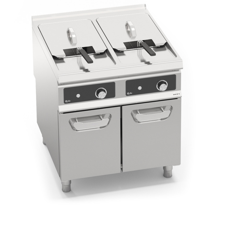FRITADEIRAS EL&Eacute;CTRICAS COM M&Oacute;VEL 22+22 L - COMANDOS BFLEX