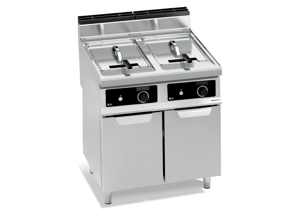 FRIGGITRICE A GAS 20+20 L SU VANO (COMANDI BFLEX)
