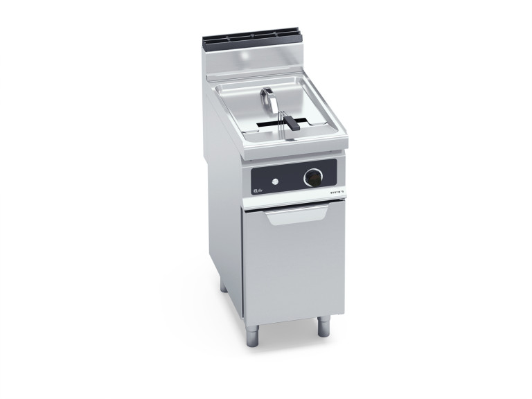 FRIGGITRICE A GAS 18 L - BRUCIATORI FUORI VASCA (COMANDI BFLEX)