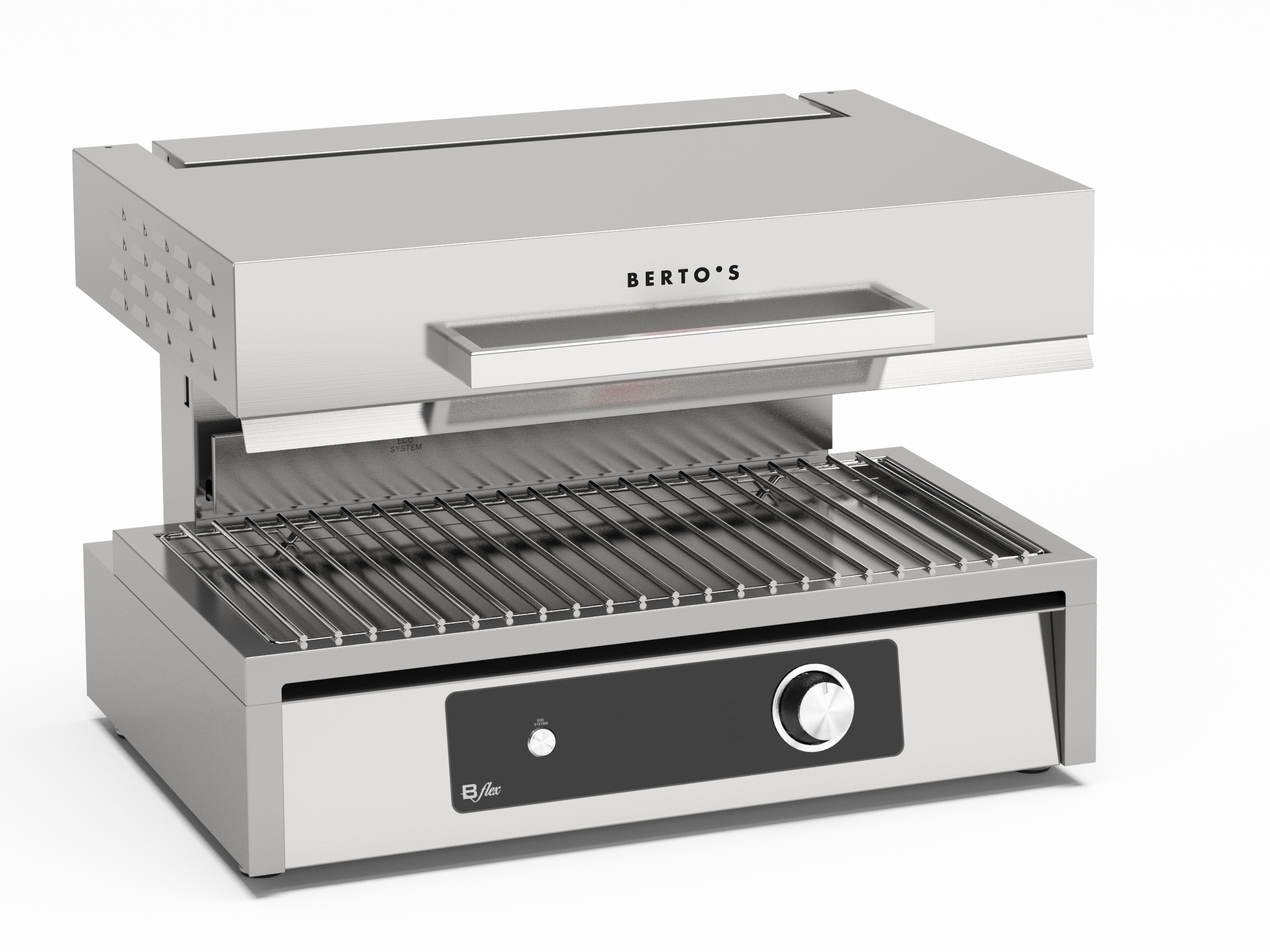 Electric salamander grill top